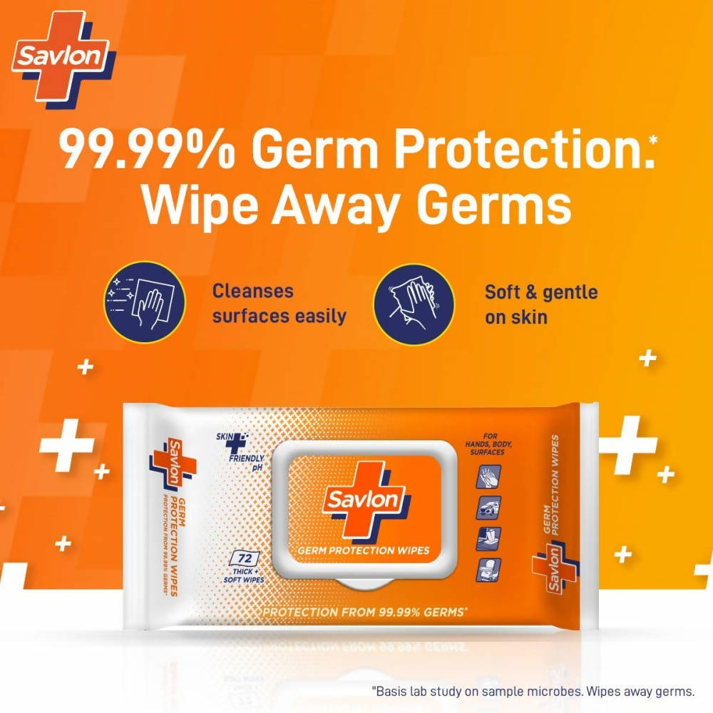 Savlon Germ Protection Wipes | Grocsy