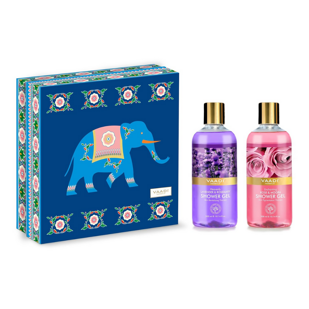 Vaadi Herbals Shower Gel - Heavenly Lavender and Rosemary | Grocsy