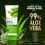 Oriental Botanics 99% Aloe Vera Fresh Soothing Gel For Skin & Hair | Grocsy