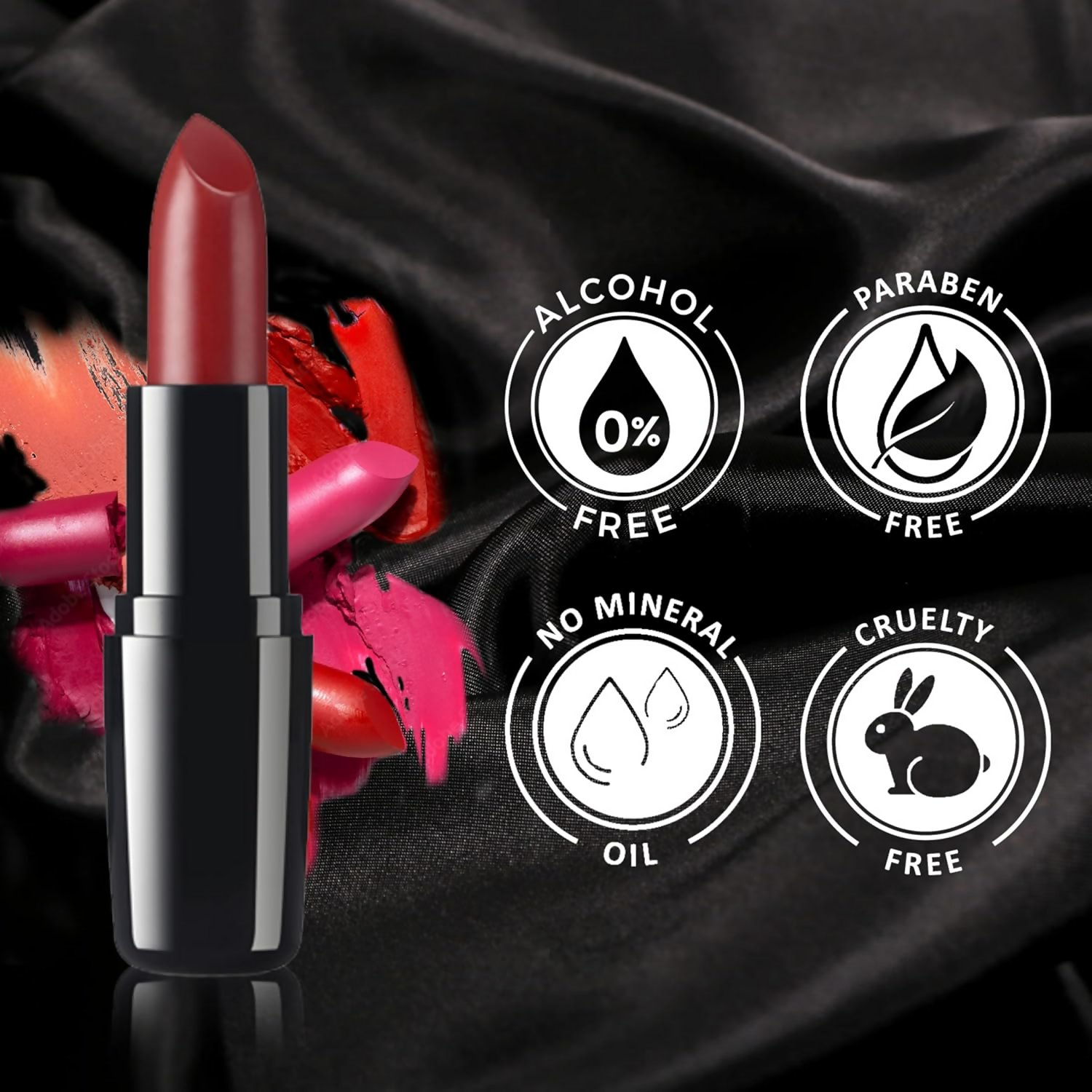 Faces Canada Weightless Creme Lipstick - Plum Peach 06 | Grocsy