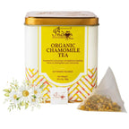 The Indian Chai - Organic Chamomile Tea 30 Pyramid Tea Bags | Grocsy