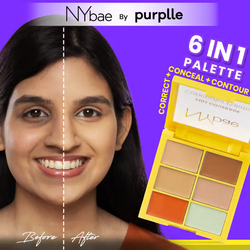 NY Bae Full Coverage Concealer Palette - Fair Lady | Grocsy