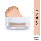 Kay Beauty By Katrina Kaif Matte HD Setting Loose Powder - Latte | Grocsy