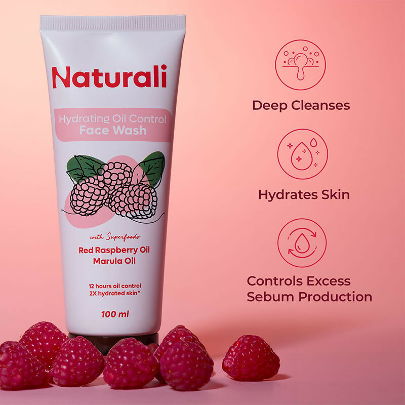 Naturali Hydrating Oil Control Face Wash | Grocsy