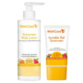 Wishcare Ceramide Sunscreen Kit - SPF 50 Broad Spectrum - PA+++ UVA & UVB Protection | Grocsy