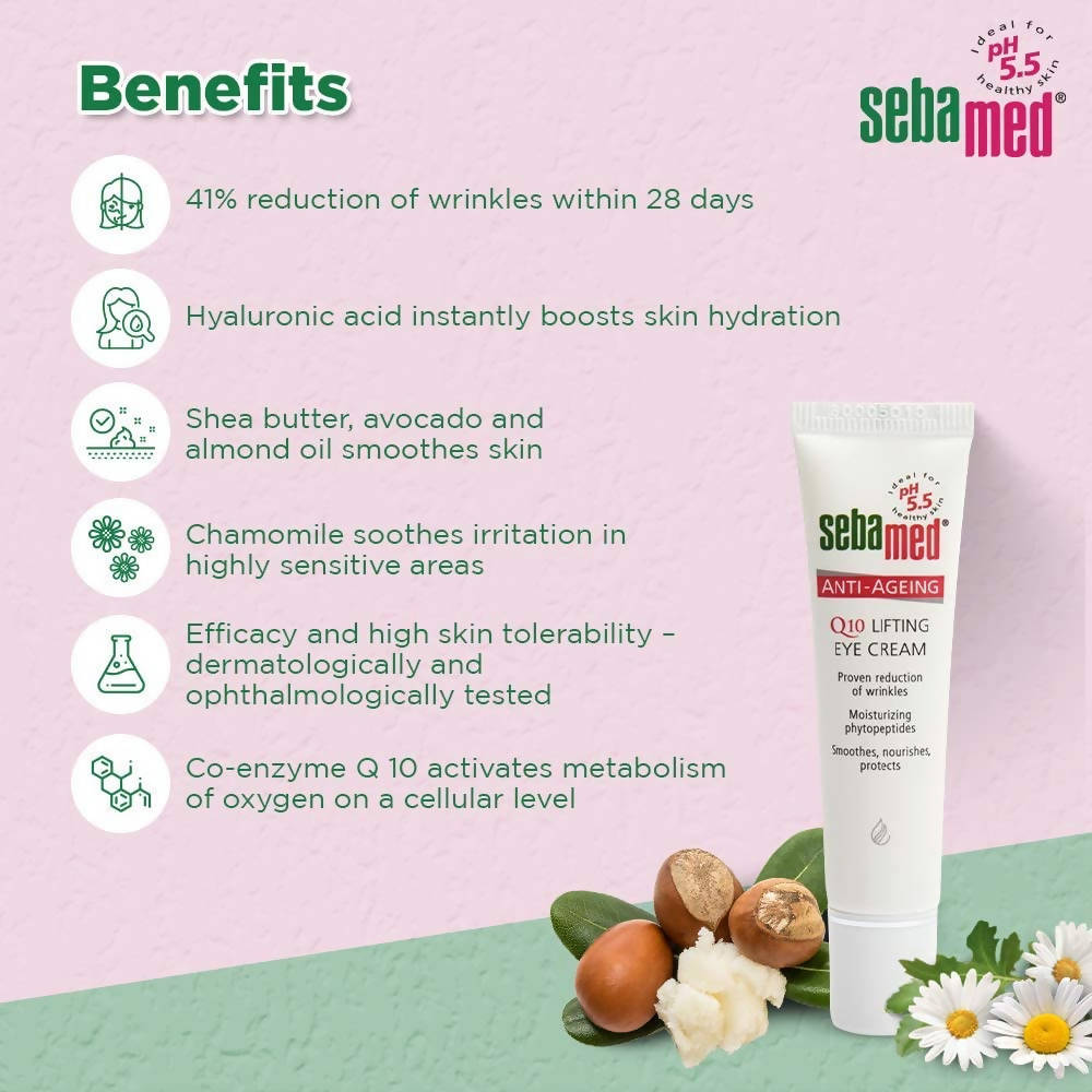 Sebamed Anti-Ageing Q10 Lifting Eye Cream | Grocsy