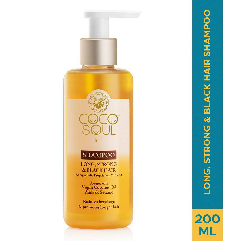 Coco Soul Long, Strong & Black Shampoo | Grocsy