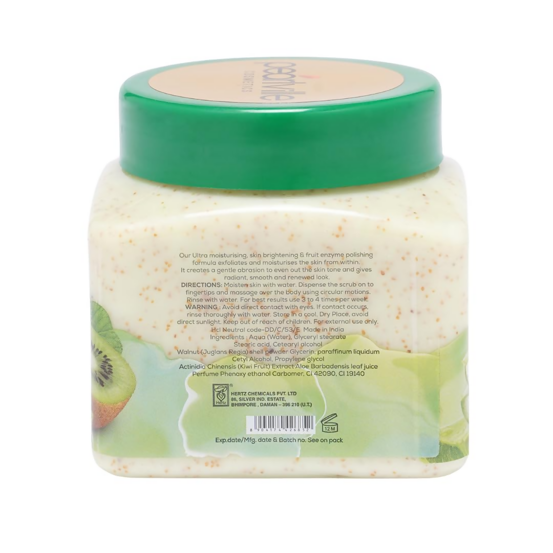 Pearlville Superfoods Collection Kiwi Aloe Vera Body Polish Scrub | Grocsy