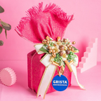 Crista Spices Earthy Spice Potli - Pink | Grocsy
