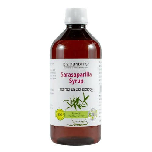 B V Pundit's Sarasaparilla Syrup | Grocsy