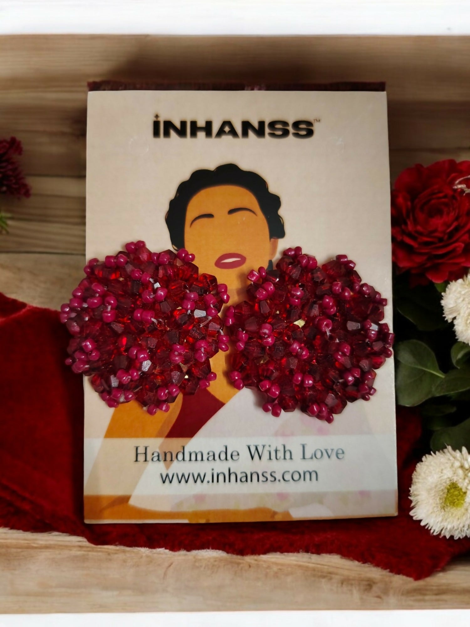 Inhanns Premium Everyday Studs - Wine | Grocsy