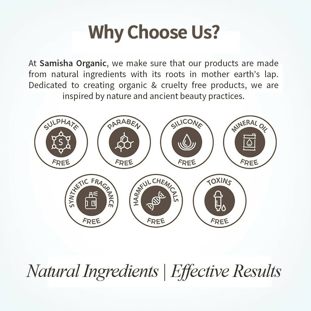 Samisha Organic Glycolic Acid & Salicyclic Acid Face Wash | Grocsy