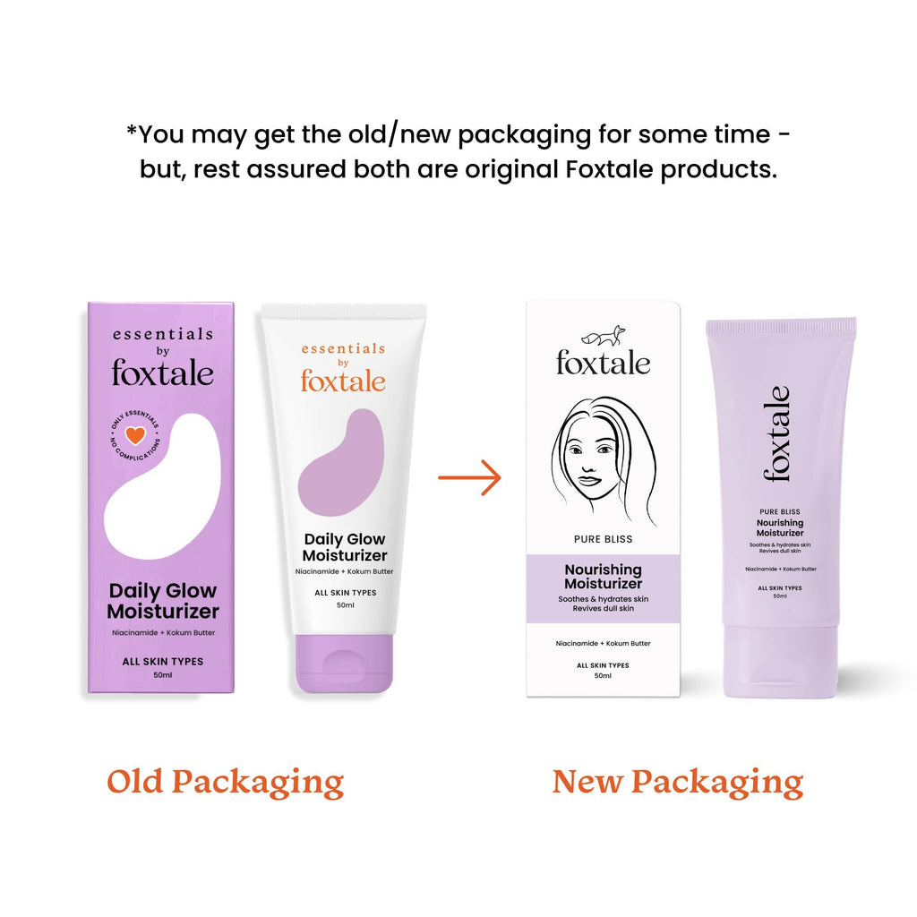 Foxtale Nourishing Face Moisturizer With Niacinamide For 24 Hr Hydration & Lightweight | Grocsy