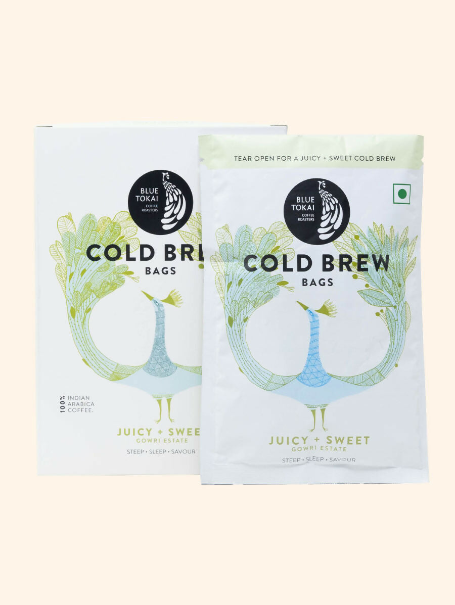 Blue Tokai Cold Brew Bags - Gowri Estate | Grocsy