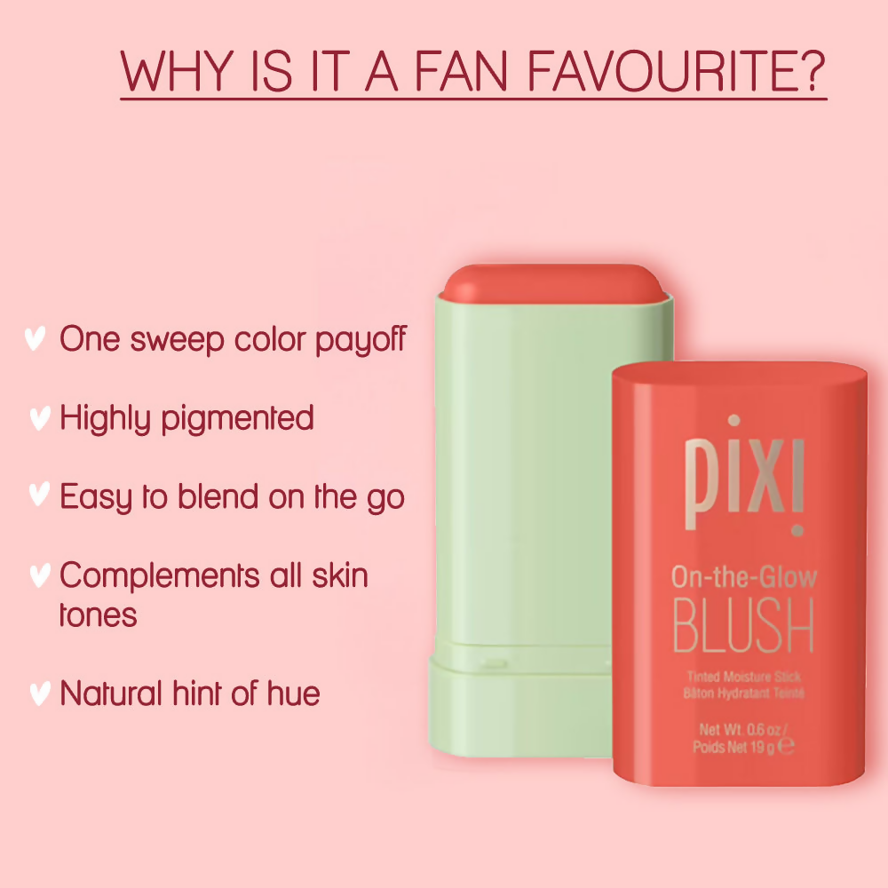 PIXI On The Glow Cream Blush - Juicy | Grocsy