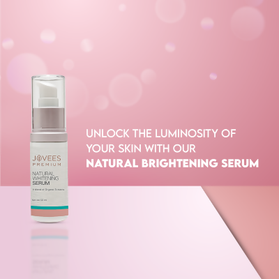 Jovees Premium Natural Whitening Serum Clarifies & Hydrates | Grocsy