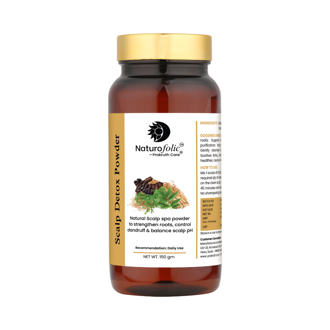 Prakruth Care Ayurvedic Inspired Scalp Detox Powder | Grocsy