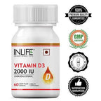 Inlife Vitamin D3 2000 IU Capsules | Grocsy