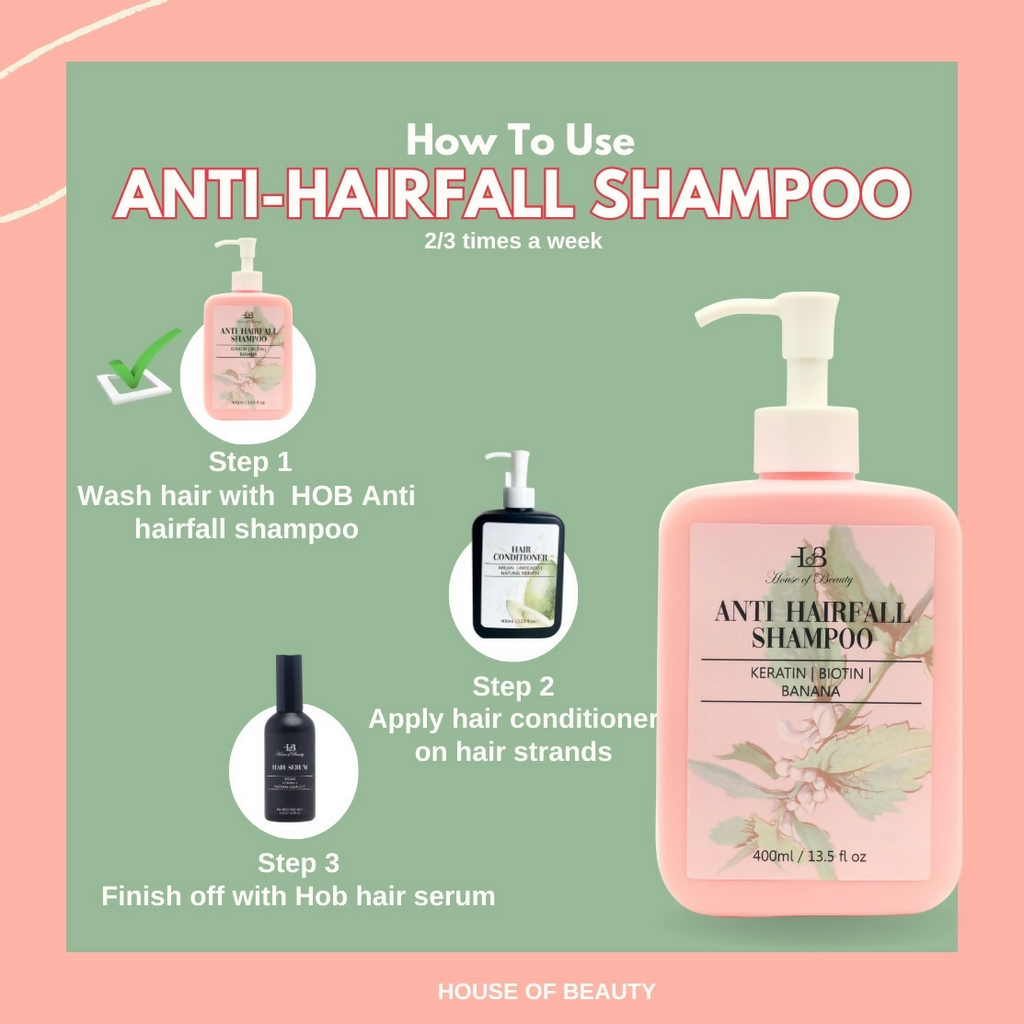 House of Beauty Anti Hairfall Shampoo | Grocsy