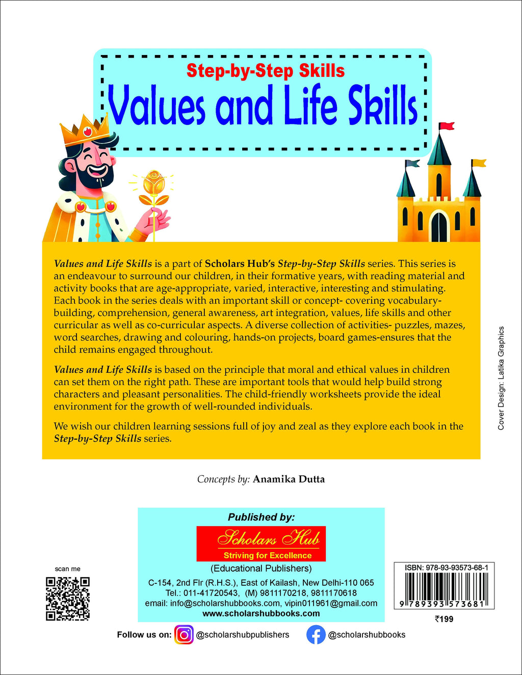 Step By Step Skills-Values And Life Skills Colorful Tearable Worksheets | Grocsy