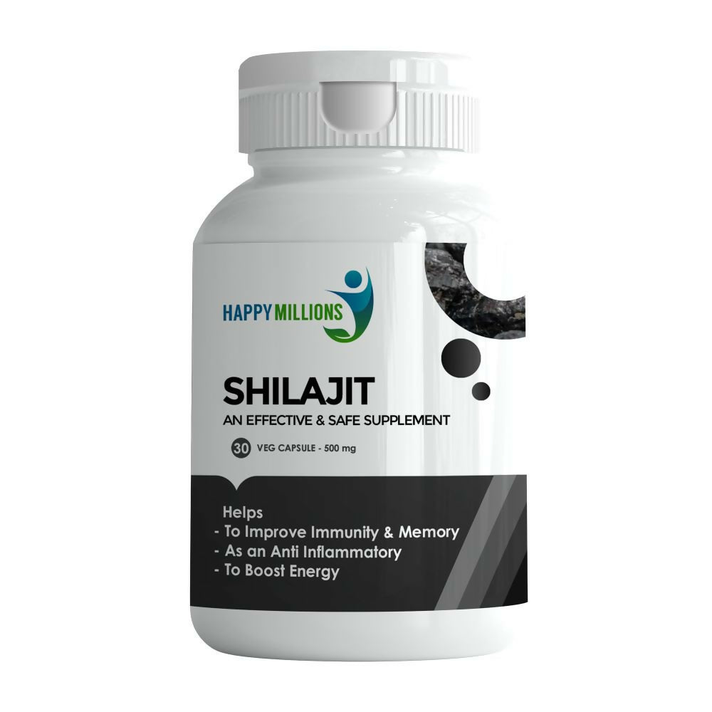 HappyMillions SJ Capsules ?Herbal Wellness Supplement for Vitality | Grocsy