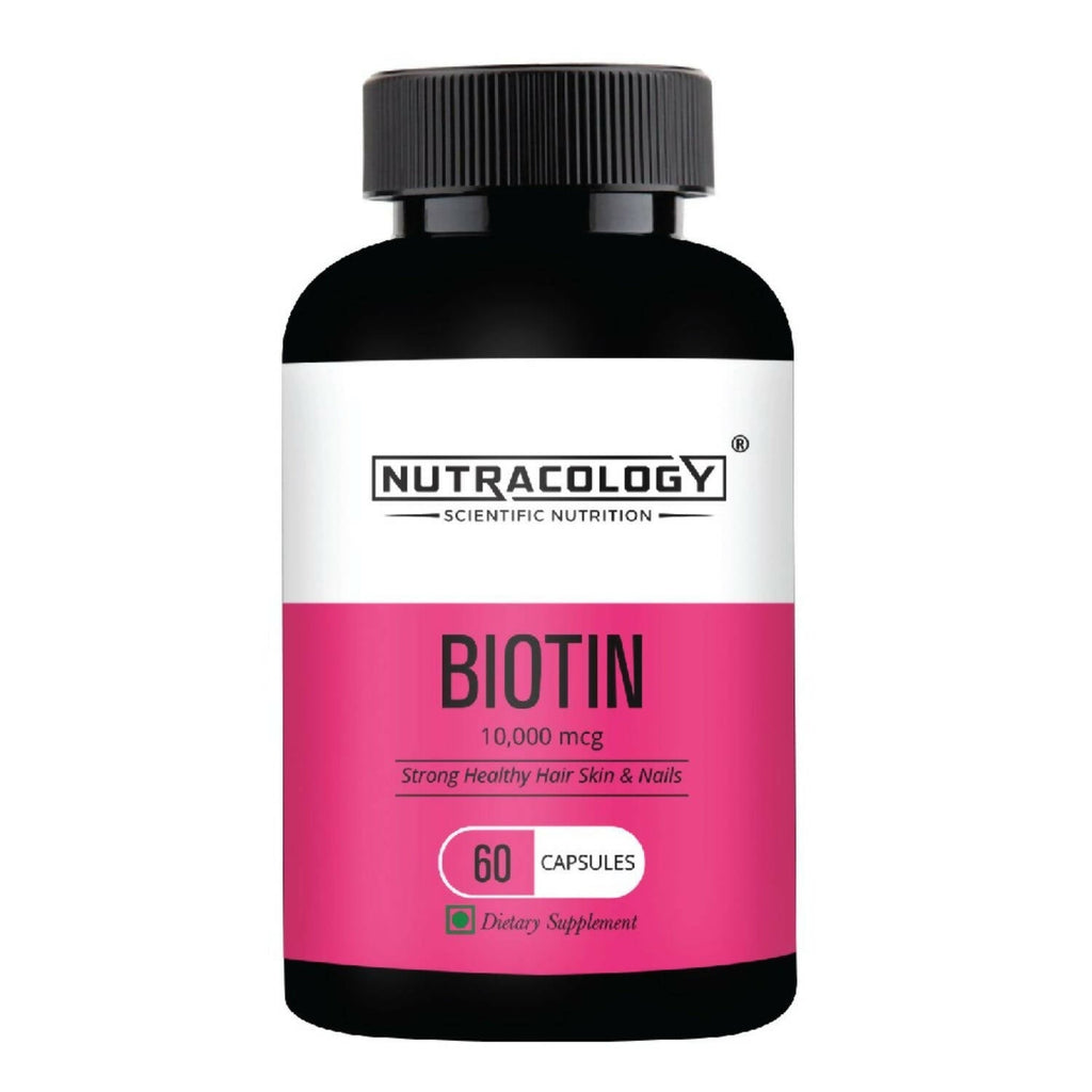 Nutracology Biotin 10mg for Hair Growth & Hair Loss Capsules | Grocsy