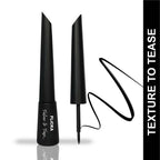FLiCKA Texture to Tease Eye Pencil Liquid Eyeliner Black | Grocsy
