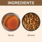 Bodyherbals Hydrating, Hand Made Honey Almond Bathing Bar | Grocsy