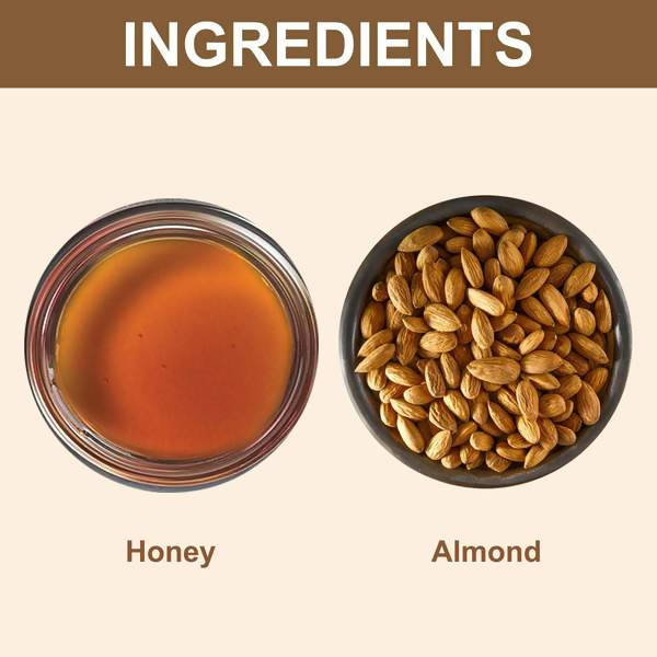 Bodyherbals Hydrating, Hand Made Honey Almond Bathing Bar | Grocsy