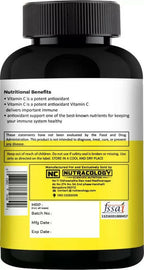 Nutracology Vitamin C 1000mg with Citrus Bioflavonoids for Immunity & Glowing Skin Tablets | Grocsy