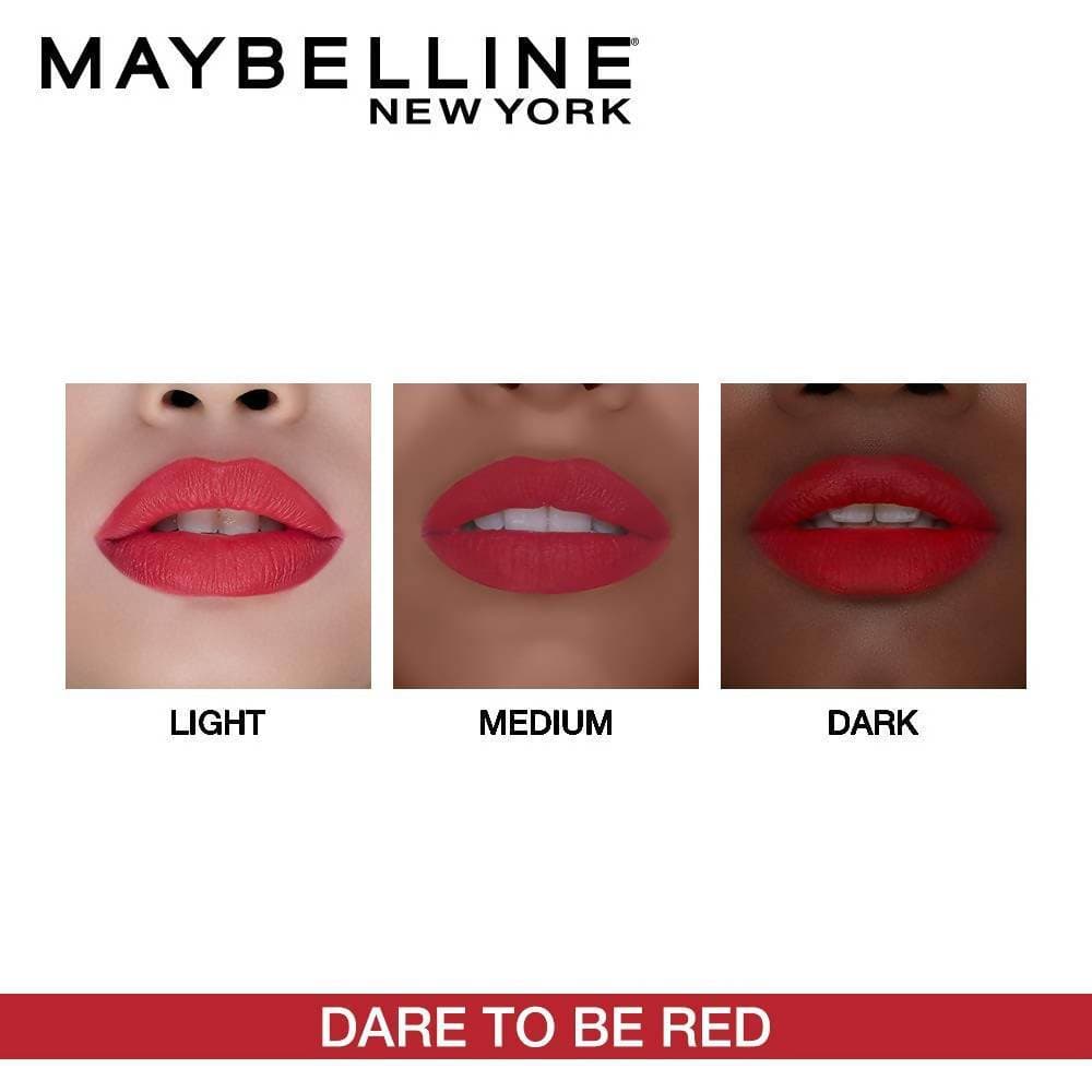 Maybelline New York Color Sensational Creamy Matte Lipstick / 647 Dare to be Red | Grocsy