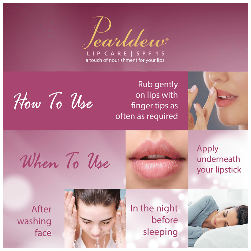 Pearldew Lip Care SPF | Grocsy