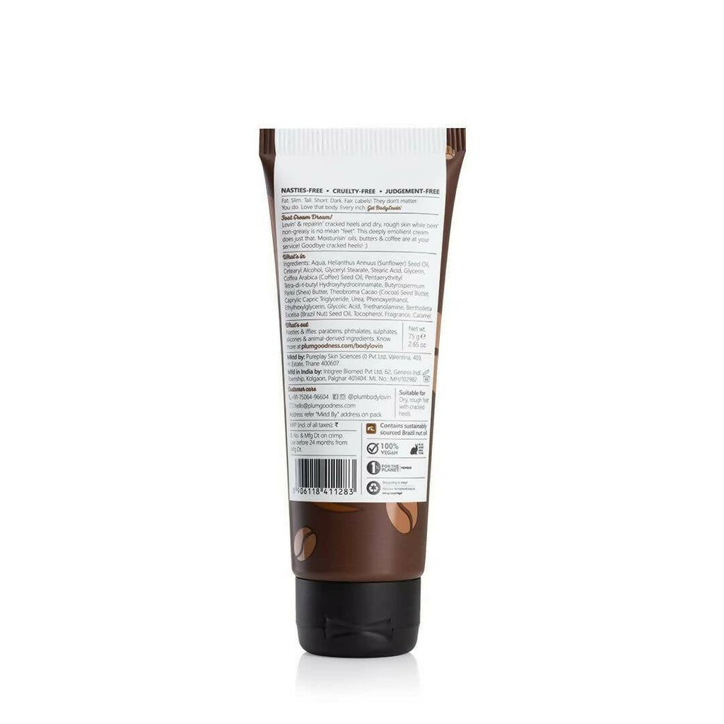 Plum BodyLovin' Coffee Wake-a-ccino Foot Cream | Grocsy