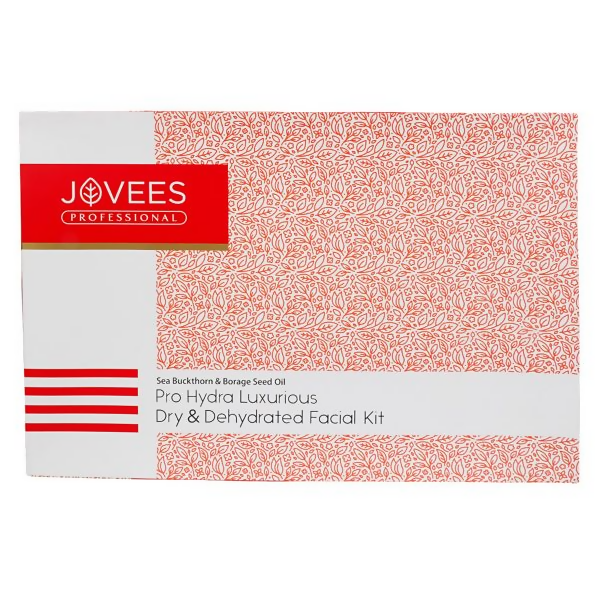 Jovees Professional Pro Hydra Luxurious Dry & Dehydrated Facial Kit | Grocsy