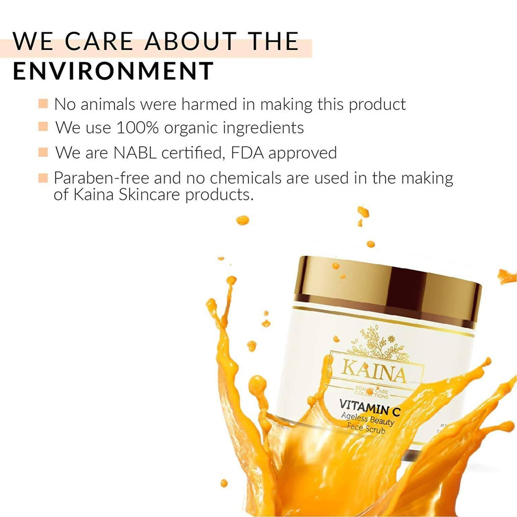 Kaina Vitamin C Face Scrub | Grocsy