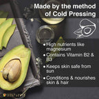 Soulflower Cold Pressed Avocado Carrier Oil Pure & Natural | Grocsy