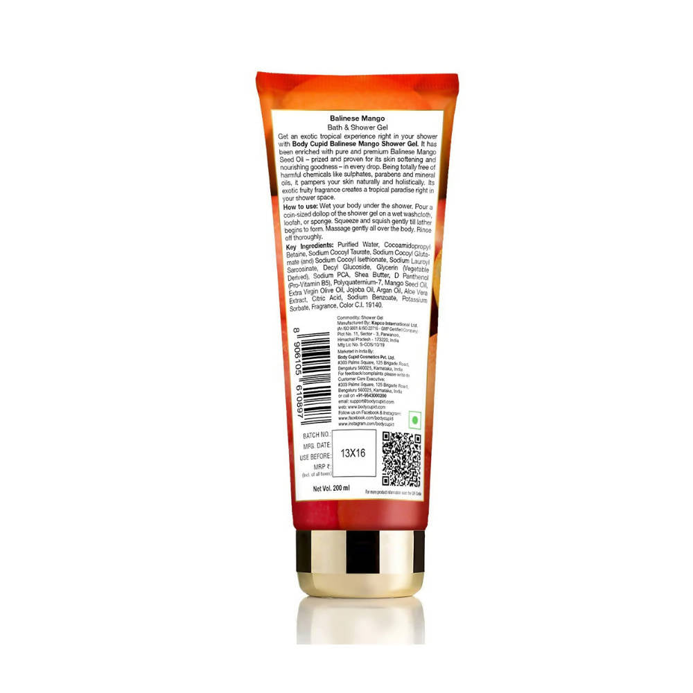 Body Cupid Balinese Mango Bath & Shower Gel | Grocsy