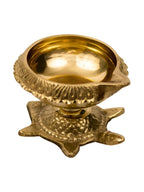 Spillbox Gold Toned Vasthu Deep Pooja Essentials | Grocsy