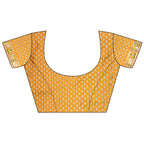 Joban Fashion Pastel Orange Geometric Pattern Soft Silk Patola Saree | Grocsy