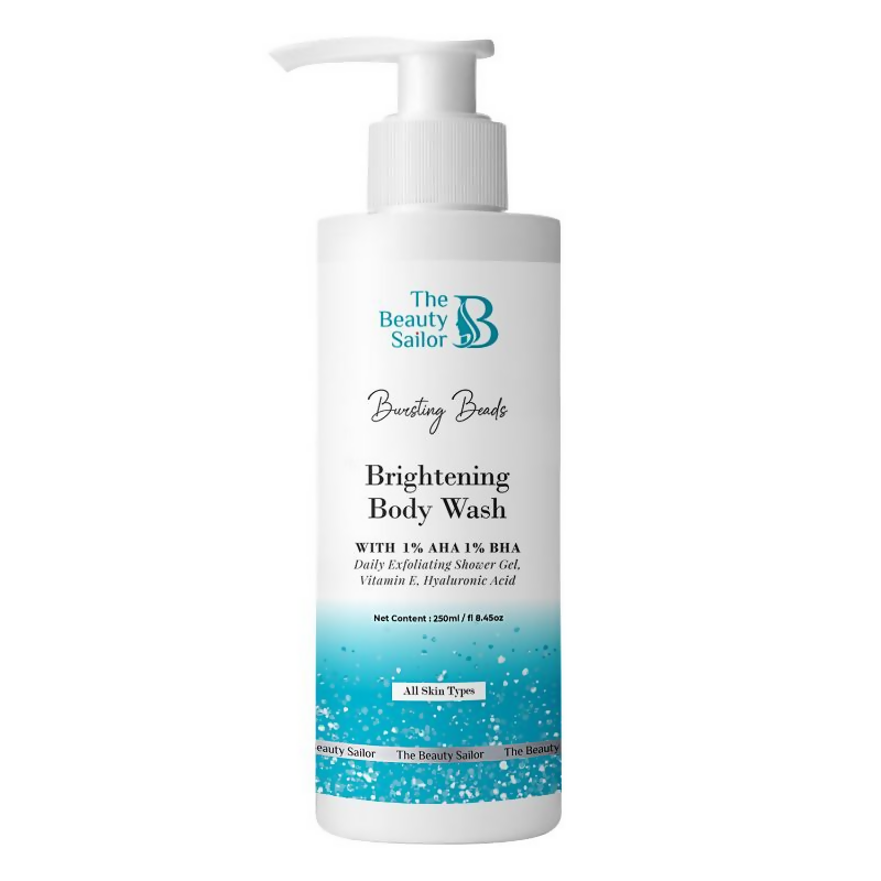The Beauty Sailor Bursting Beads Body Wash Made With 1% AHA & BHA | Grocsy