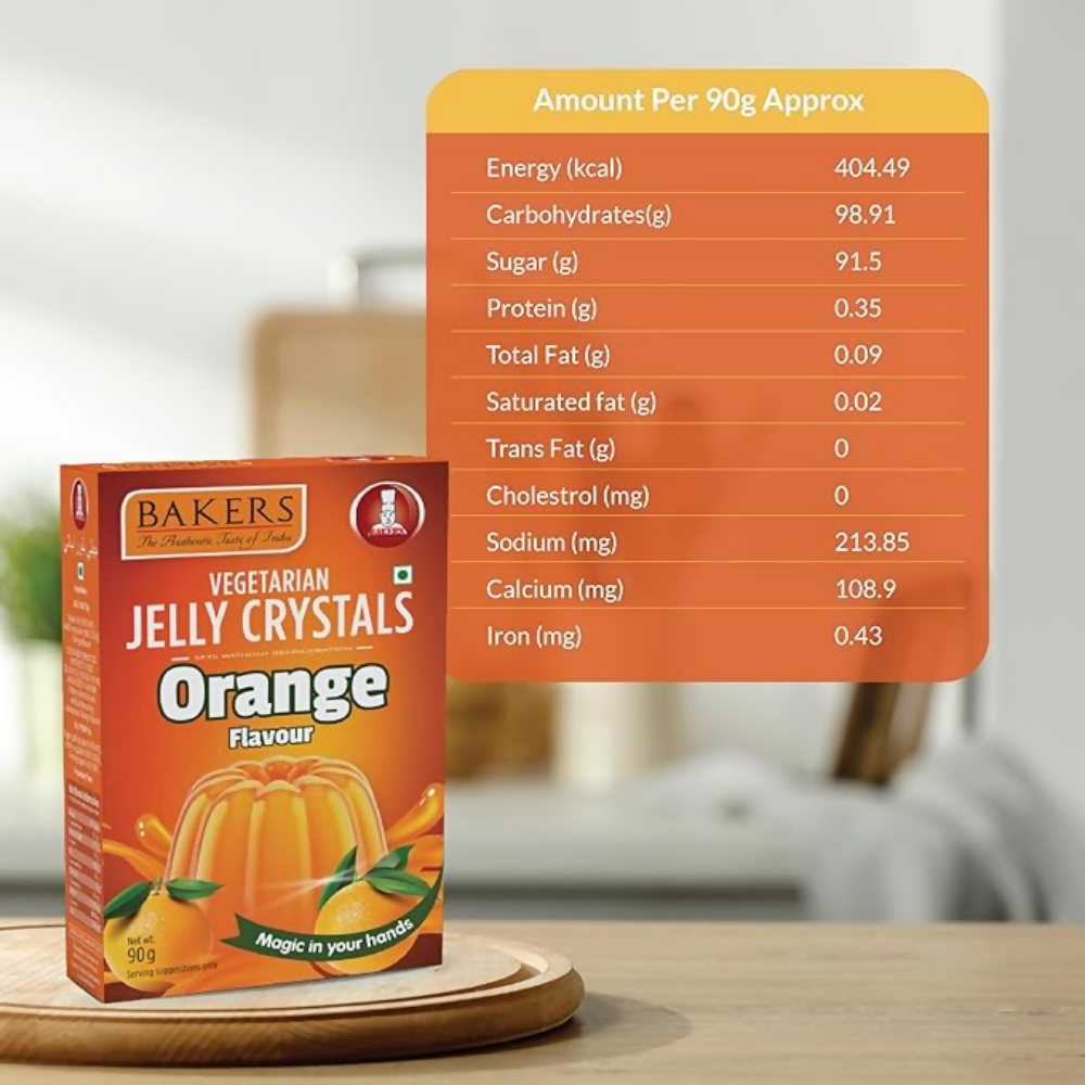 BAKERS Jelly Crystals - Orange | Grocsy