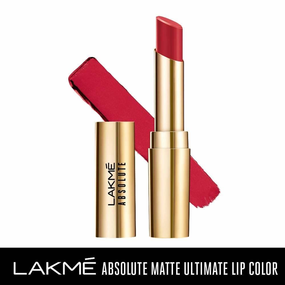 Lakme Absolute Matte Ultimate Lip Color with Argan Oil - Rough Splash | Grocsy