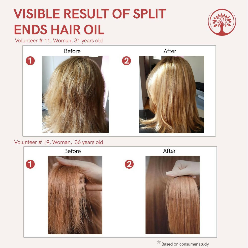 Ivory Natural Splits Ends Repair Hair Oil - Natural Hair Therapy For Split Ends And Hair Wellness | Grocsy
