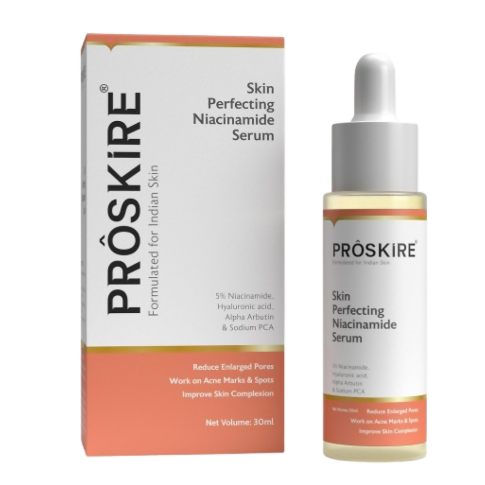 Proskire 5% Niacinamide Face Serum For Acne Marks & Enlarged Pores Alpha Arbutin | Grocsy