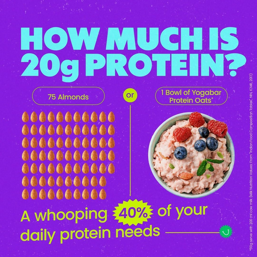 Yoga Bar High Protein Oats | Grocsy