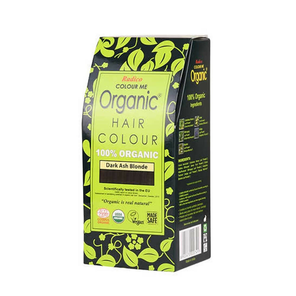 Radico Organic Hair Colour-Dark Ash Blonde | Grocsy