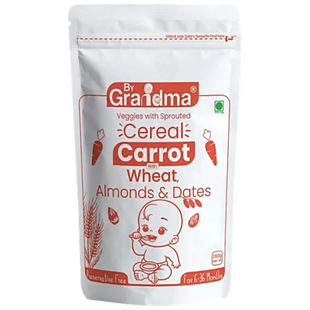 By Grandma Veggies & Nuts – Sprouted Wheat, Carrot with Almonds and Dates | Grocsy
