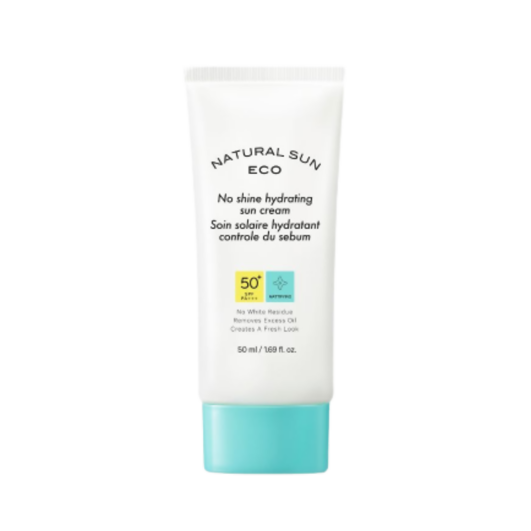 The Face Shop Naturalsun Eco No Shine Hydrating Sun Cream - Korean Skincare | Grocsy