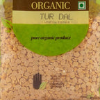 Terra Greens Organic Tur Dal (Unpolished) | Grocsy