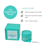 Perenne Lip Lightening Scrub With Vitamin C & Shea Butter - Mint Choco | Grocsy
